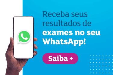 Receba os resultados de seus exames por WhatsApp